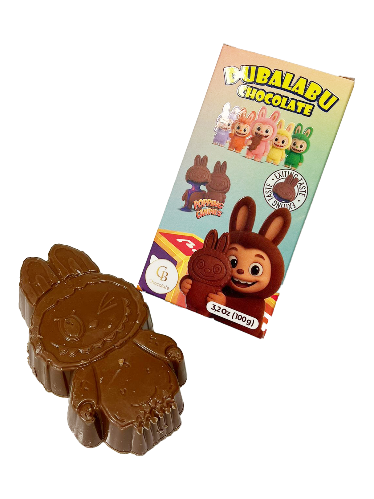 Barre de chocolat à la crème de fruit mystère Carsibasi Dubalabu - 100g