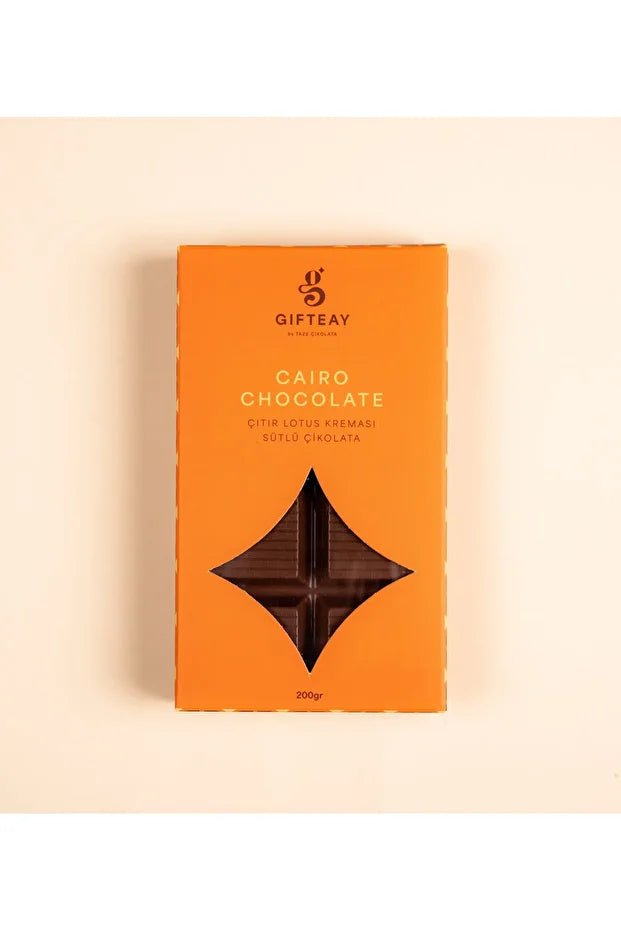 Cairo Chocolate: Crispy Lotus Cream Milk Chocolate - TryAladdin