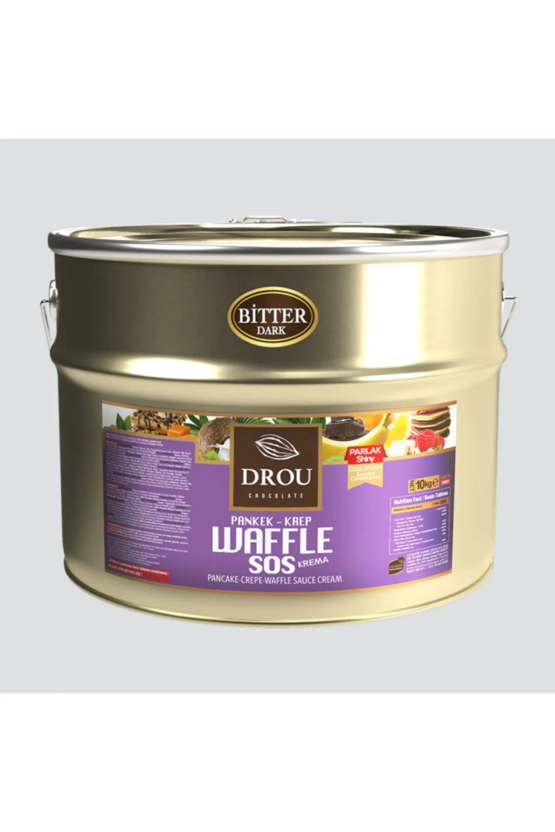 Drou Dark Chocolate Sauce for Waffle, Crepe & Pancake (10kg) - TryAladdin