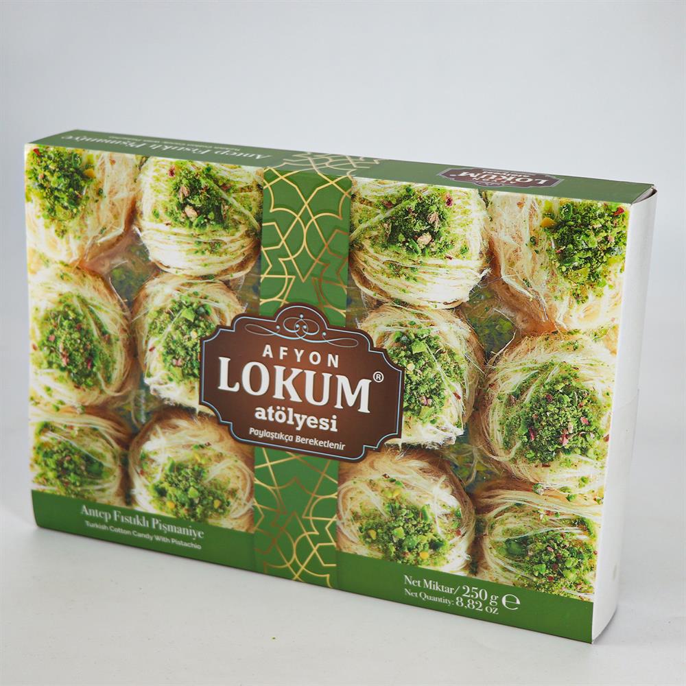 Lokum Atolyesi | Floss Halva with Pistachio - TryAladdin