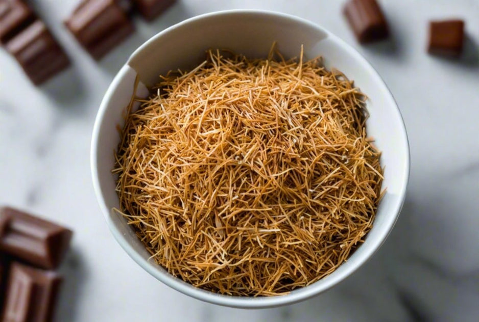 Kataifi/Kadayif rôti pour préparer le chocolat et les desserts de Dubaï