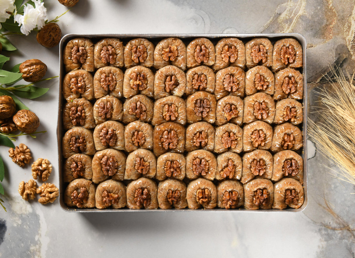 Asi | Nightingale Nest Walnut Baklava Tray - TryAladdin
