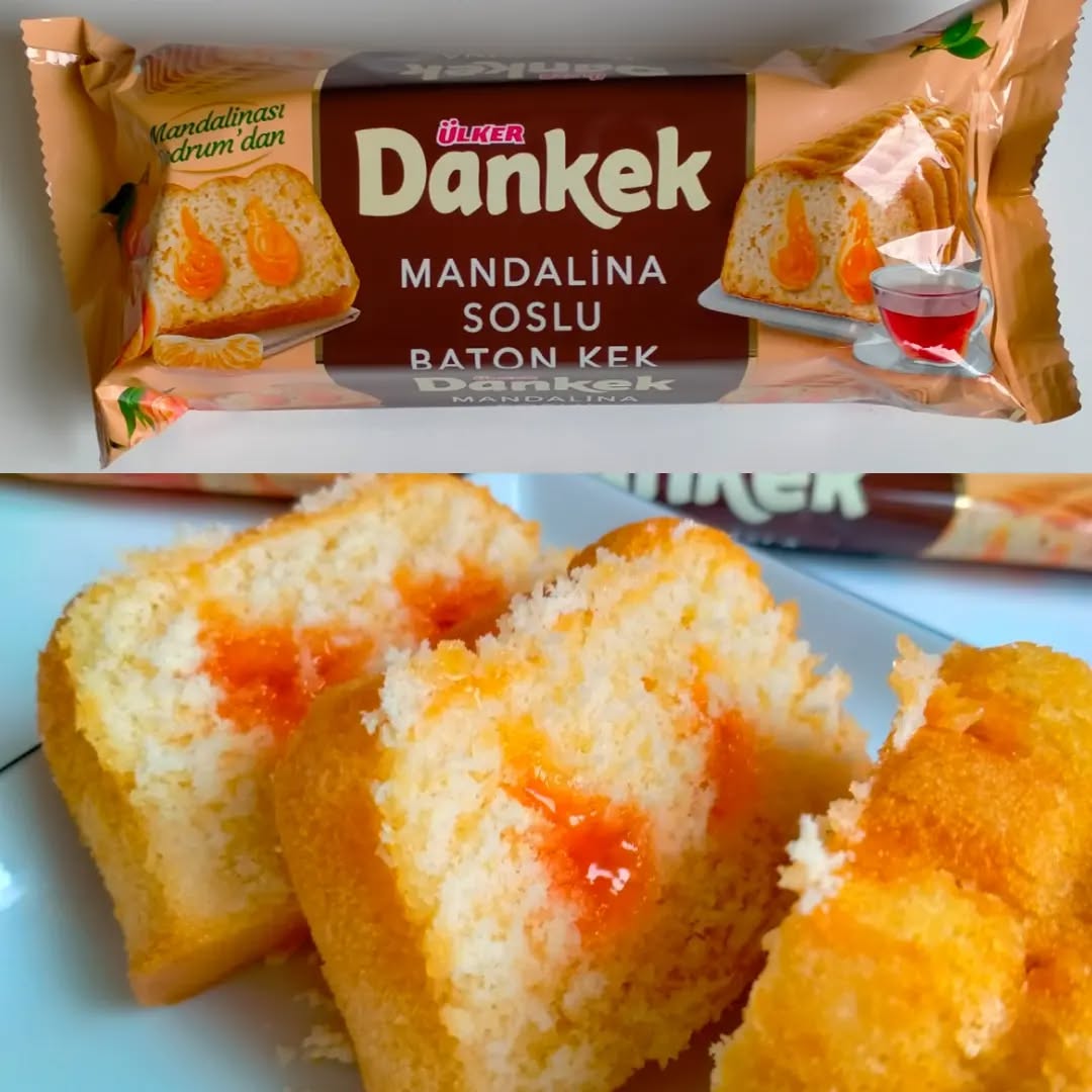 Ulker | Gâteau Dankek avec Sauce à la Mandarine