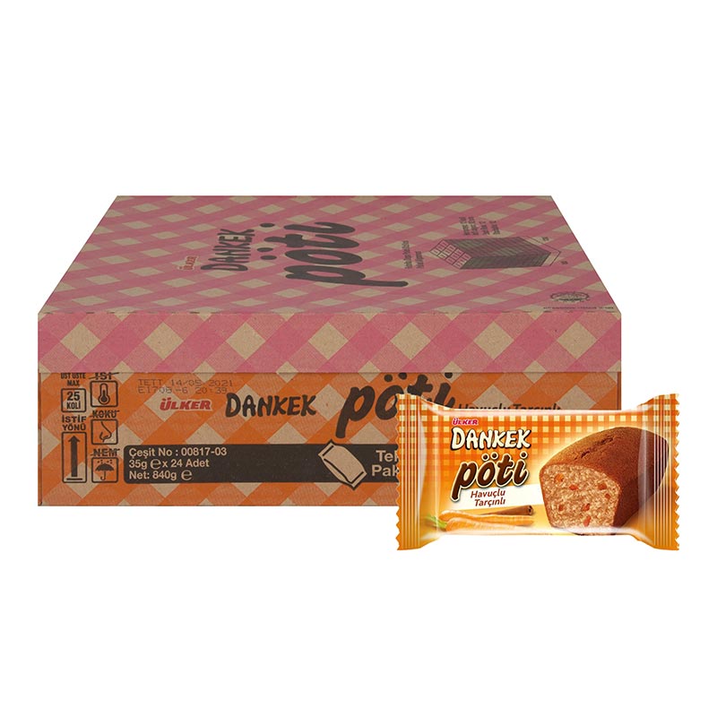 Ulker | Gâteau Muffin Poti Dankek avec Carotte et Cannelle