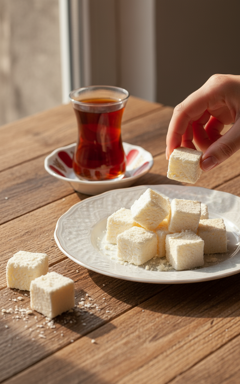 Halva au fil dentaire nature premium (Sade Çekme Helva) - paquet de 100g