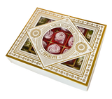 Carsibasi Loukoum Turc Assorti Premium (Pistache Émincée & Rose) - Boîte de Luxe 500g