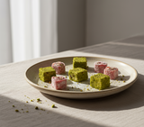 Carsibasi Assortiment Premium de Loukoums Turcs (Pistache & Rose) - Boîte Cadeau 180g