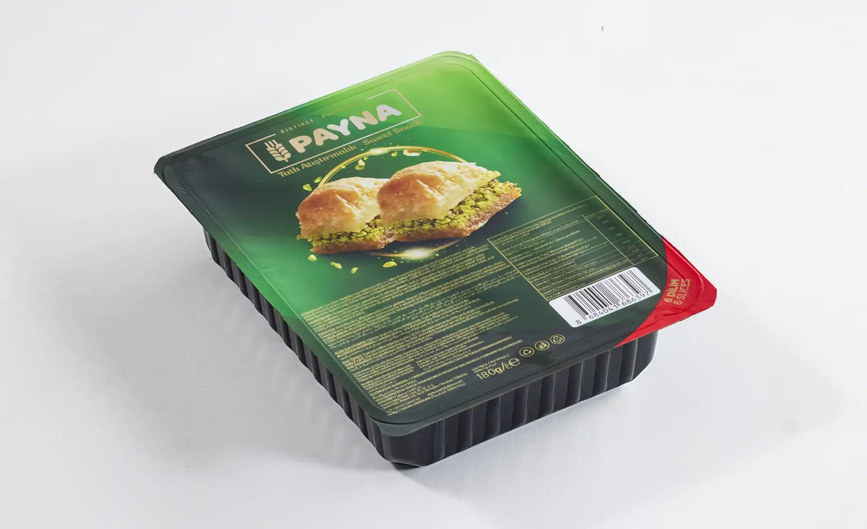 Packaged Pistachio Baklava - 6 Slices