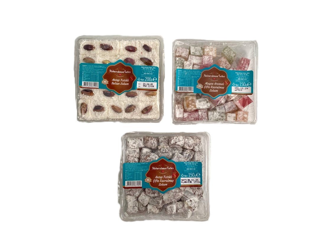 Abdurrahman Tatlici | Turkish Delights - Set of Three Box - TryAladdin