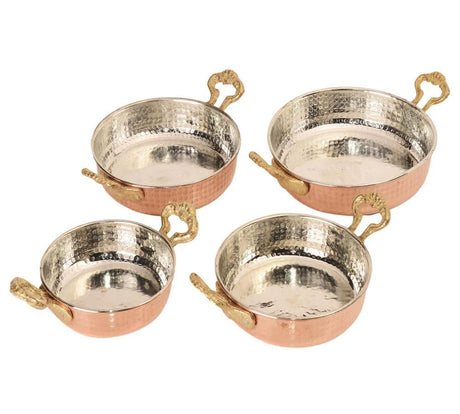 Acar | Copper Pan Set of 4 - TryAladdin