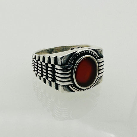 Black Onyx Stone Men's Ring - TryAladdin