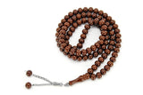 Dervish Tasbih 14 mm Acrylic, Brown - TryAladdin