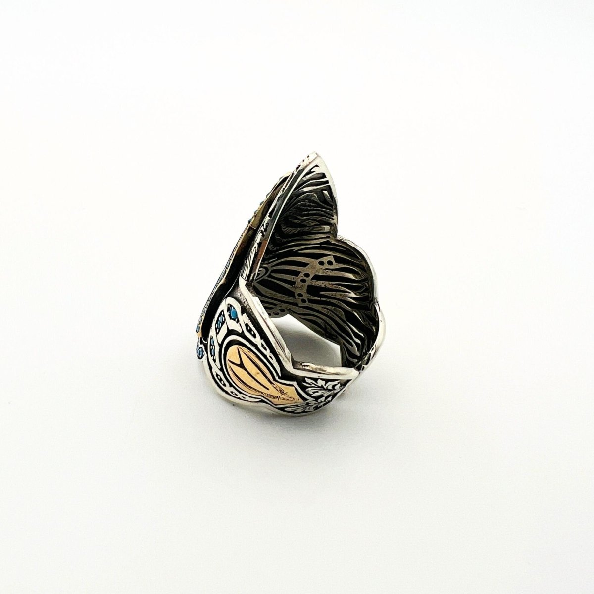 Double Headed Eagle Thumb Ring - TryAladdin