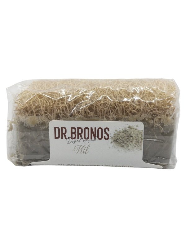 Dr. Bronos | Clay Soap with Natural Pumpkin Loofah - TryAladdin