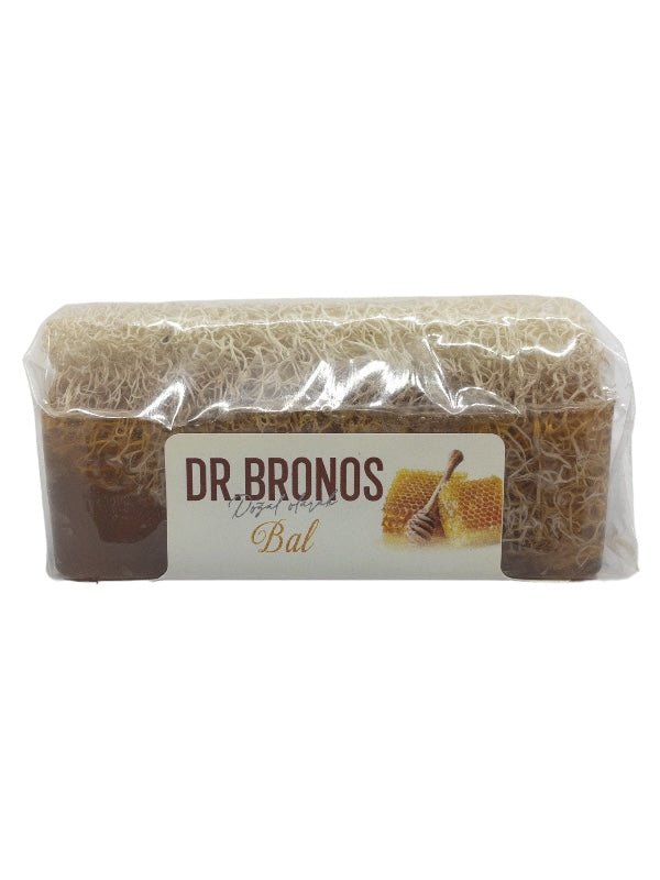 Dr. Bronos | Honey Soap with Natural Pumpkin Loofah - TryAladdin