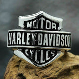 Harley Davidson Ring - 925K Sterling Silver - TryAladdin