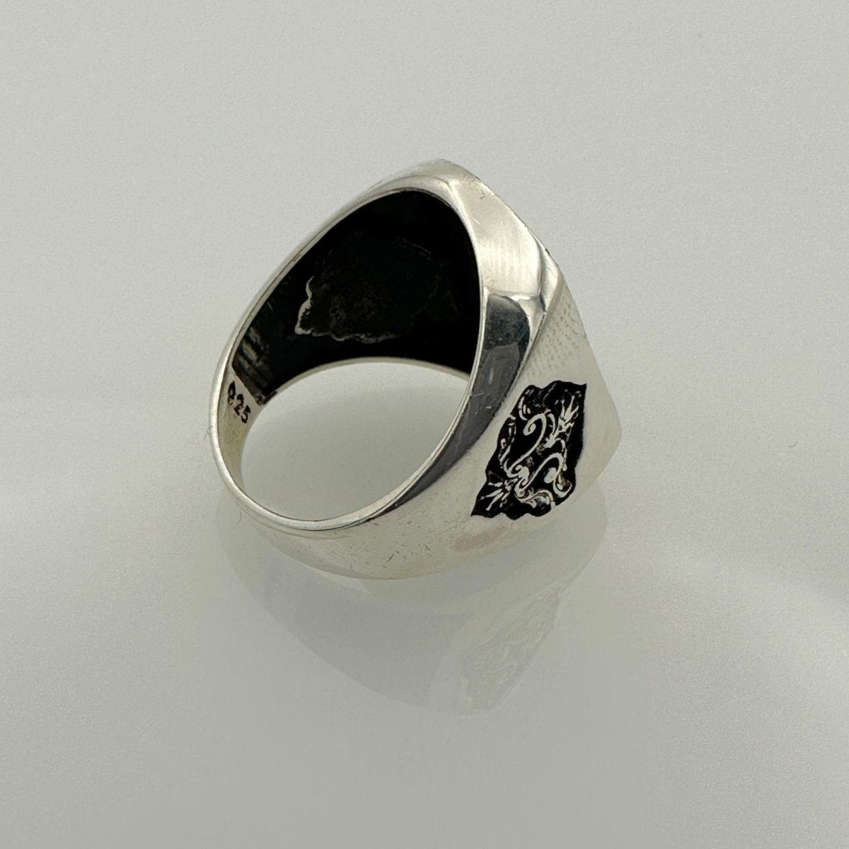 Men's Animal Horse Design Silver Ring - TryAladdin