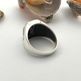 Men's Handmade Amethyst Ring - TryAladdin