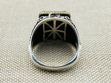 Men's Handmade Ring, Onyx Variant - TryAladdin