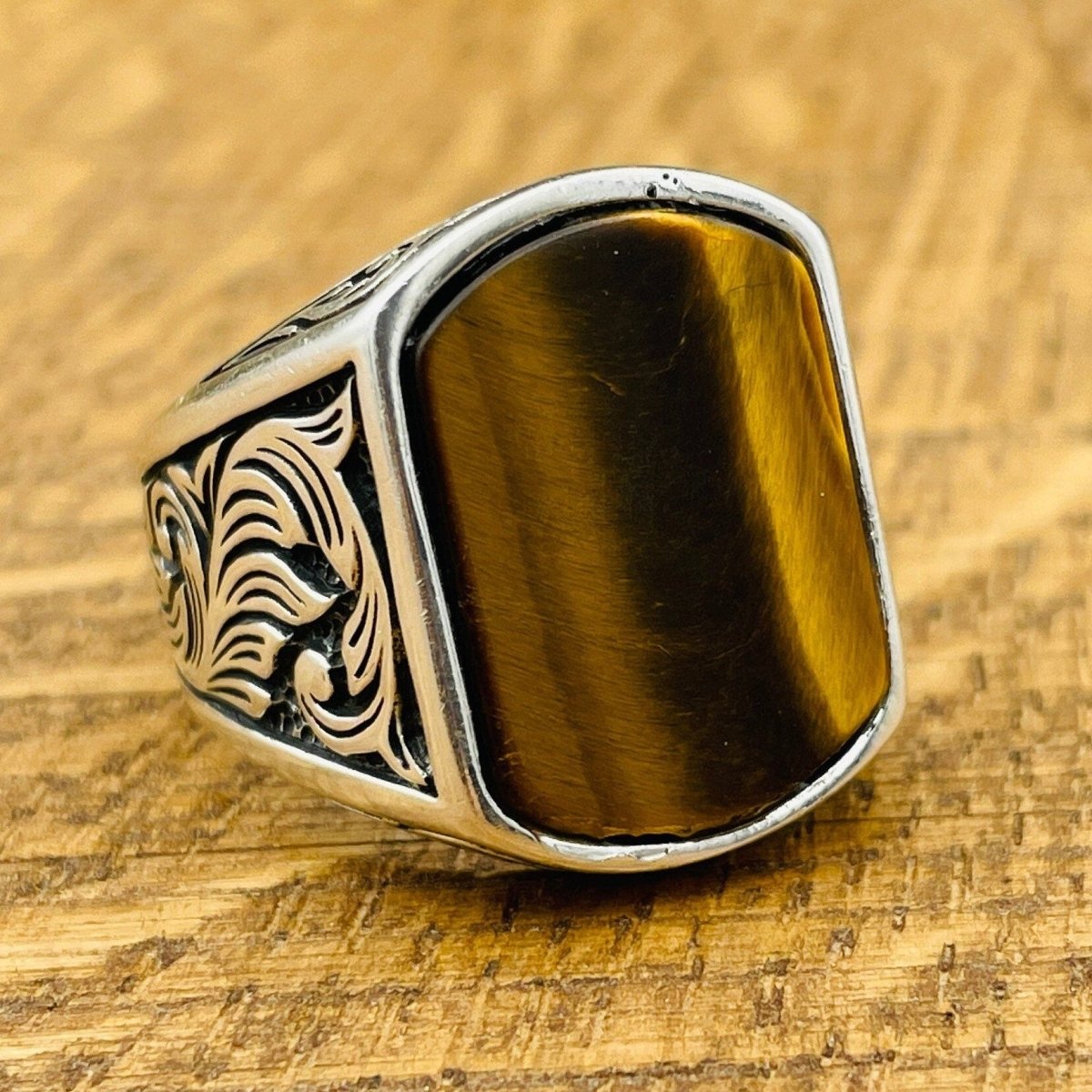 Men's Silver Ring - TryAladdin