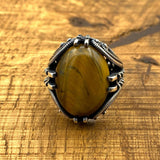 Men's Yemeni Aqeeq Ring - TryAladdin