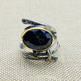 Mystic Topaz Statement Ring for Women - TryAladdin