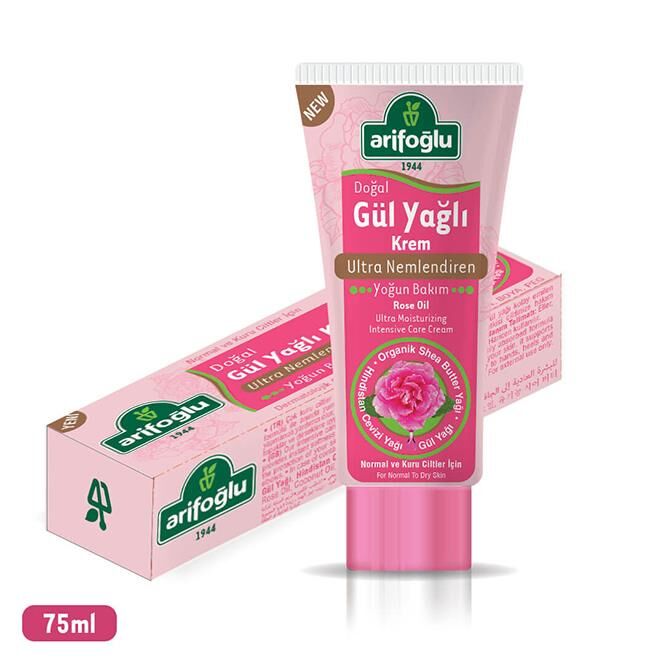 Arifoglu | Crème à l'huile de rose naturelle