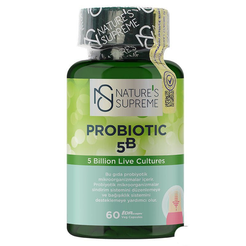 Nature's Supreme Probiotic 5B 60 Tablets - TryAladdin