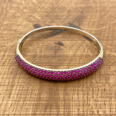 Pink Ruby Women's Bracelet Jewelry - TryAladdin