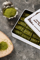 Asi | Pistachio Sarma Baklava in Gift Metal Box - TryAladdin