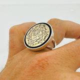 Seal of Solomon Silver Ring - TryAladdin