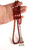 Selderesi | Agate Natural Stone 99 Beads Prayer Tasbih - TryAladdin