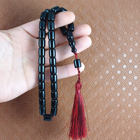 Selderesi | Pink Amber Tasbih - TryAladdin