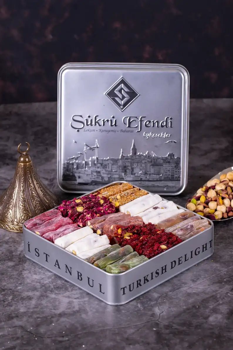 Sukru Efendi 1935 | Assorted Finger Delight In Gift Metal Box - TryAladdin