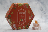 Sukru Efendi 1935 | Turkish Delight Hexagonal Box Orange Flavored - TryAladdin