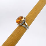 Women's Amber Stone Ring - TryAladdin