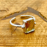 Women’s Zultanite Square Stone Ring - TryAladdin