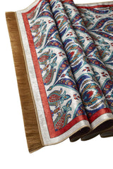 Bursa Ipek | Red Velvet Carpet Prayer Rug - TryAladdin