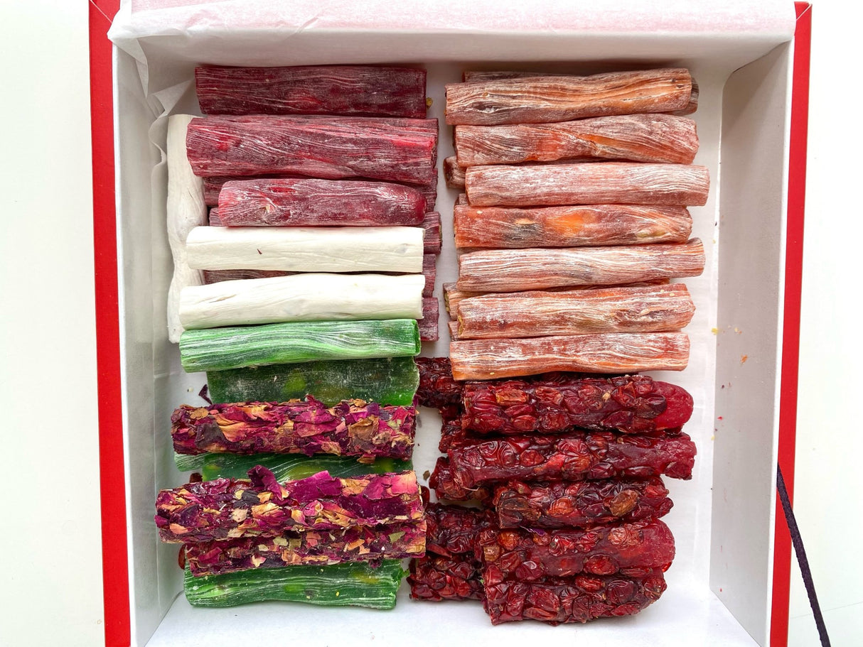 Ganik | Turkish Delight Fingers Variety Mix (Pomegranate, Orange, Honey, Kiwi) - TryAladdin