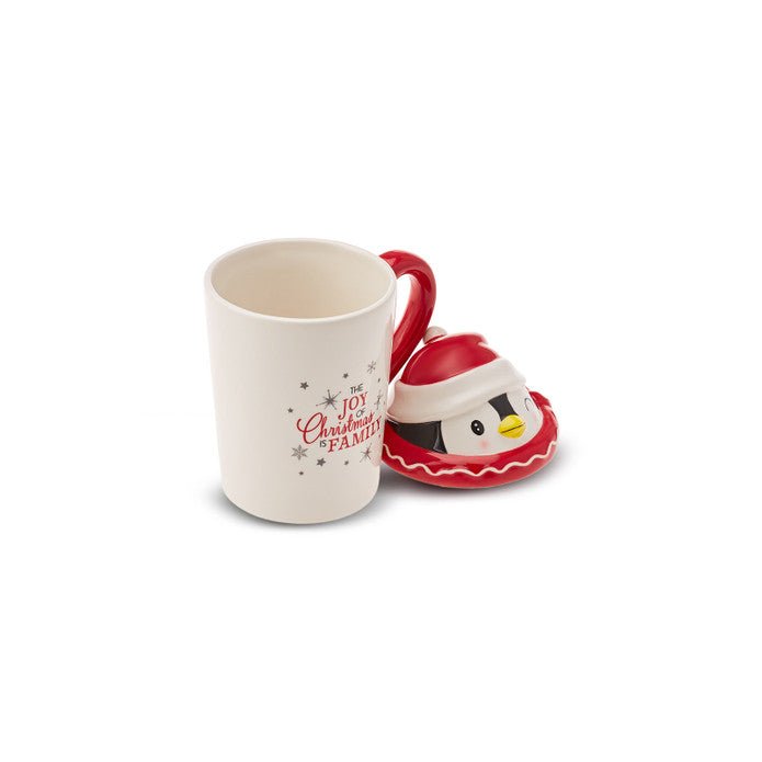 Karaca New Year Penguin Lid Mug - TryAladdin