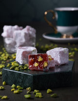 Karakoy Gulluoglu | Turkish Delight with Pomegranate and Pistachio - TryAladdin